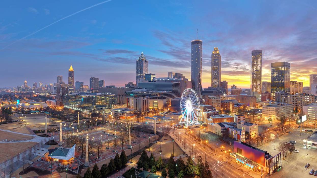 Atlanta, Georgia, USA Downtown Skyline
