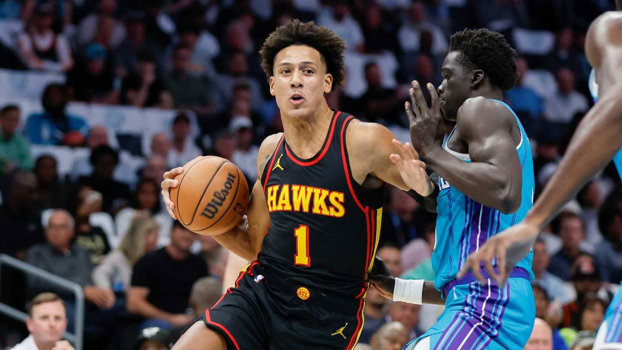 Atlanta Hawks forward Jalen Johnson