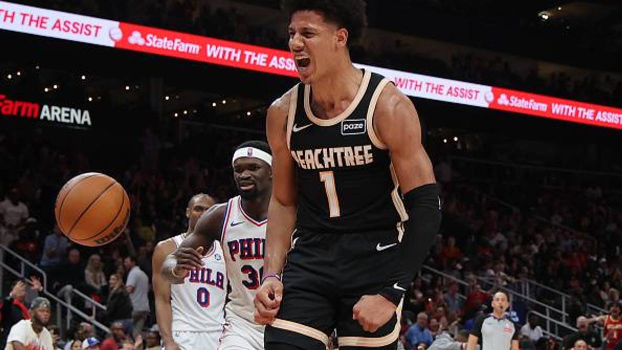 Atlanta Hawks forward Jalen Johnson