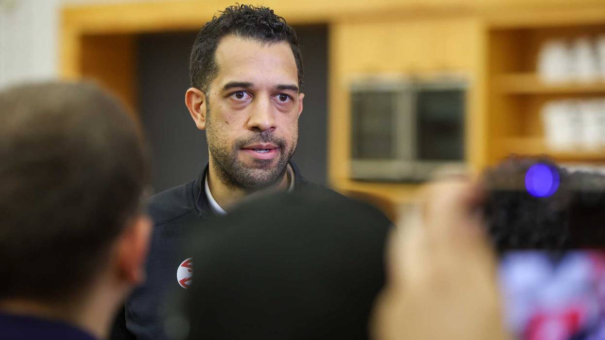 Atlanta Hawks GM Landry Fields at the Emory Sports Medicine Complex