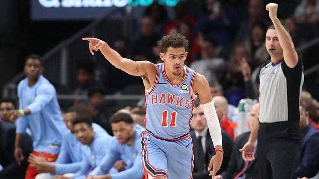 Atlanta Hawks guard Trae Young