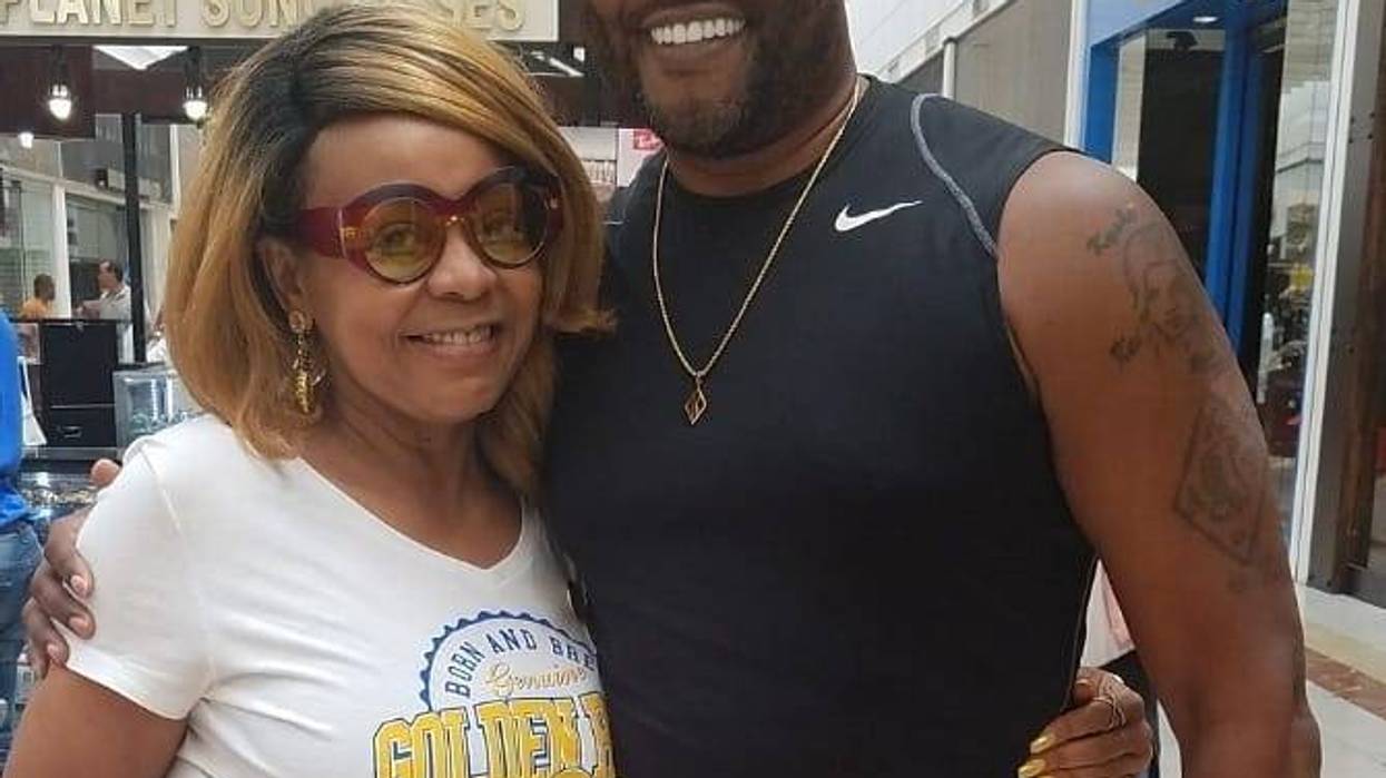 Atlanta radio legend Ryan Cameron, shown with Radio.com's Maria Boynton during a Ryan Cameron Foundation Health Fair, says he has a long recovery following emergency surgery