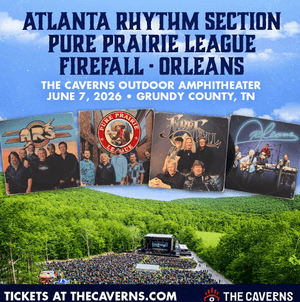 Atlanta Rhythm Section, Pure Prairie League, Firefall, Orleans at The Caverns!