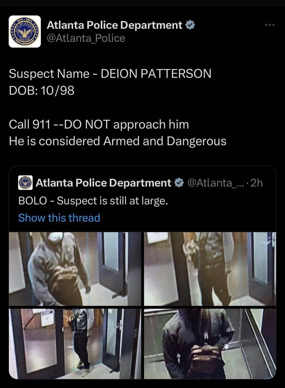 Atlanta shooting, deadly shooting