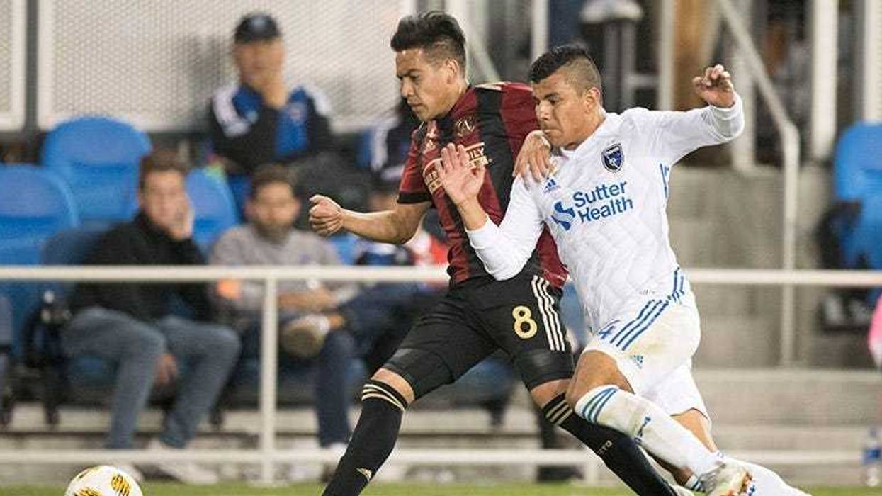 Atlanta United midfielder Ezequiel Barco