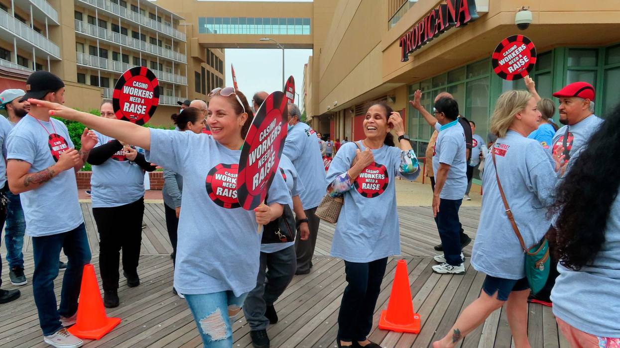 Atlantic City Casinos-Strike Vote