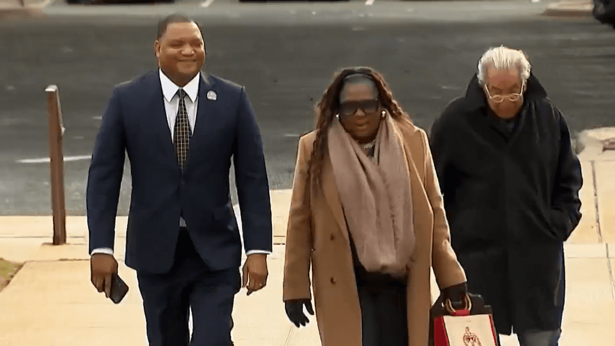 Atlantic City Mayor Marty Small and his wife, La'Quetta Small