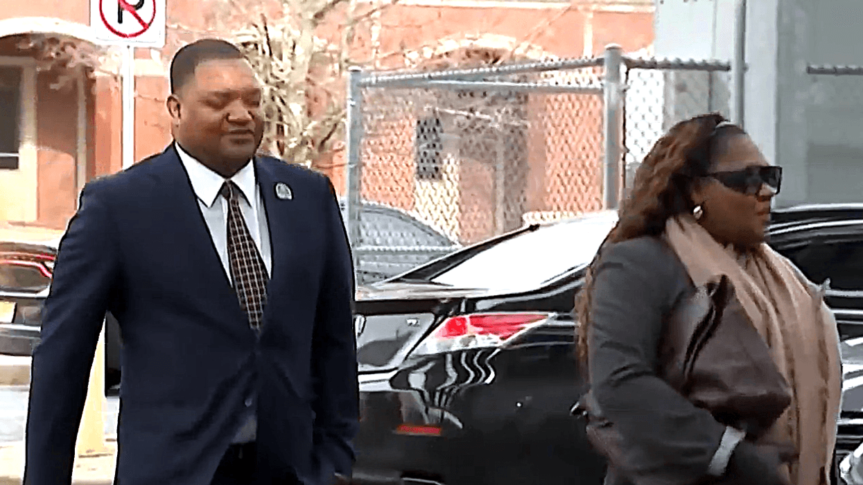 Atlantic City Mayor Marty Small and his wife La'Quetta