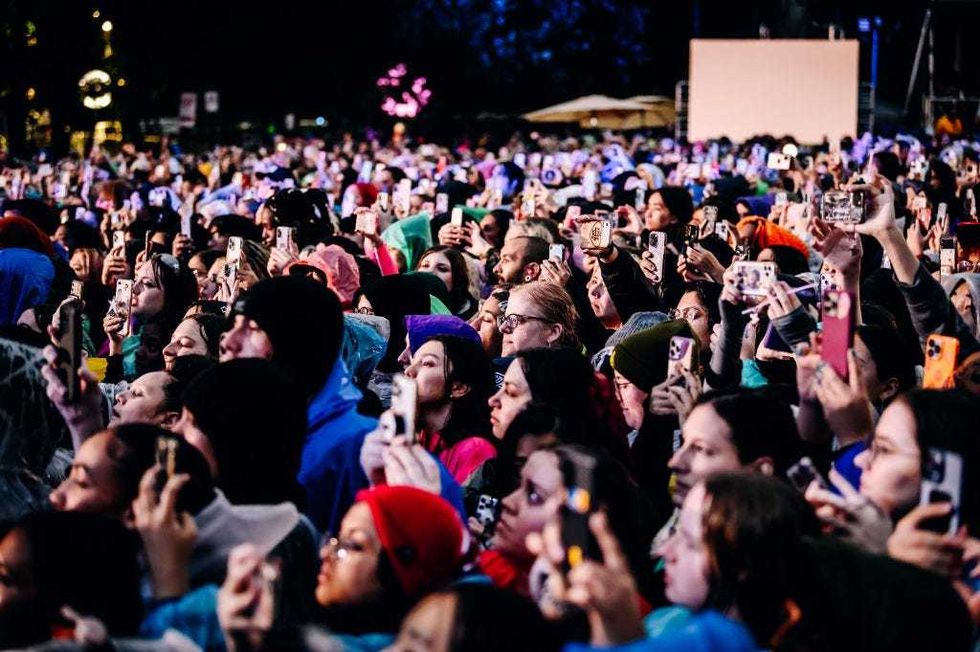 Atmosphere at the 2023 Global Citizen Festival in New York on Sept. 23, 2023 at the Great Lawn of Central Park in New York City,