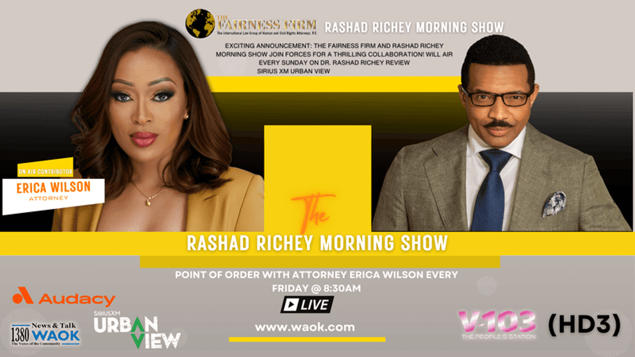 Attorney Erica Wilson, Dr. Rashad Richey