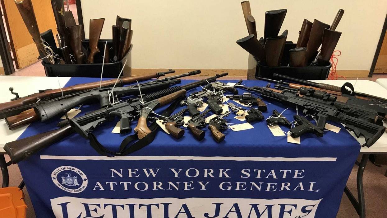 Attorney General James Announces 56 Guns Turned in at Poughkeepsie Gun Buyback