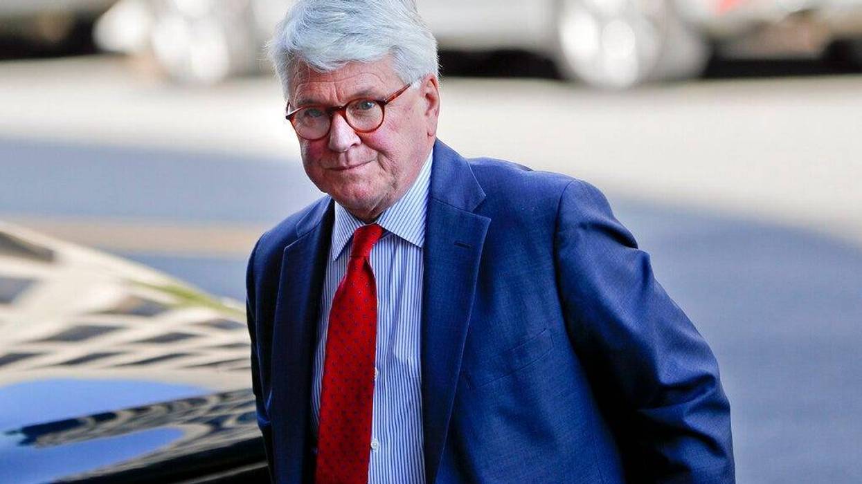 attorney Gregory Craig arrives at U.S. District Court in Washington