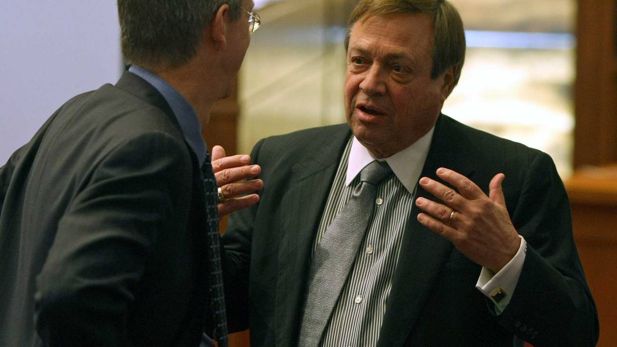 Attorney Joe Friedberg (right)