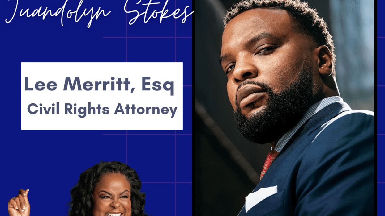 Attorney Lee Merritt, Juandolyn Stokes