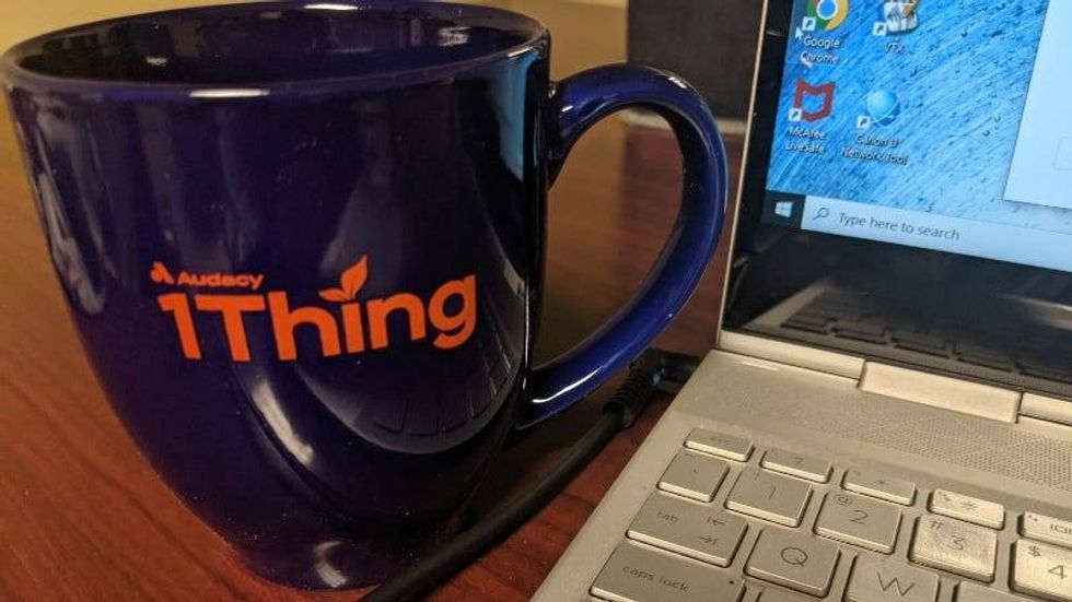 Audacy 1Thing mug / HR