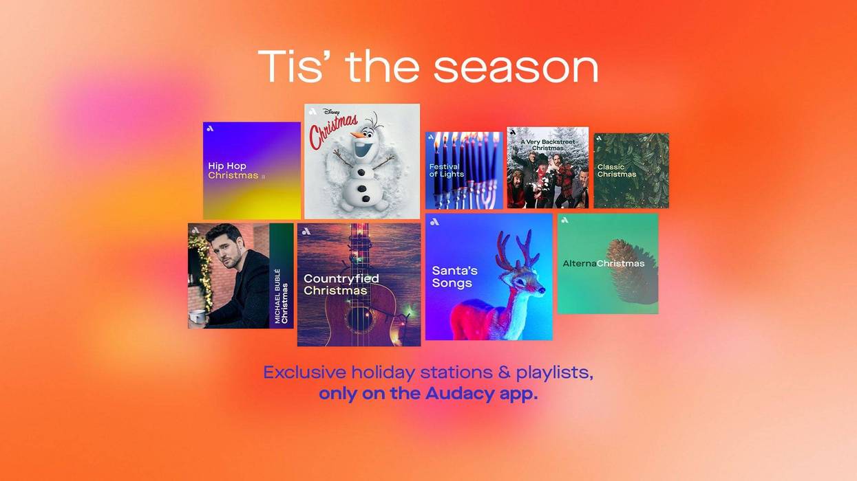 Audacy Christmas exclusive stations