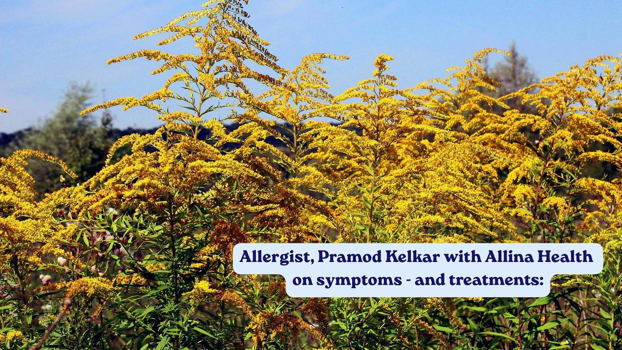 Pollen counts are kicking up some serious allergic reactions for people as August becomes September