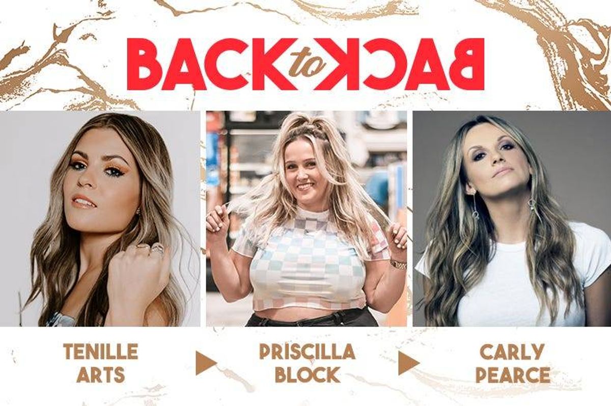 Audacy's Back To Back: Tenille Arts, Priscilla Block, Carly Pearce