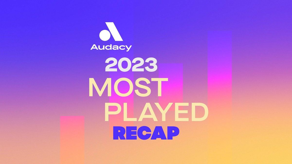 Audacy's 'Most Played' songs and artists