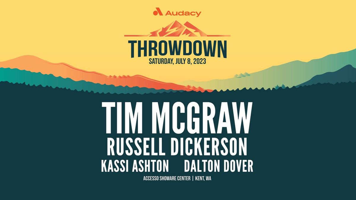 Audacy's Throwdown Concert with Tim McGraw