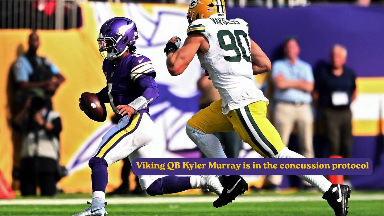 Vikings QB Kyler Murray is in concussion protocol leaving status for game in Chicago in doubt
