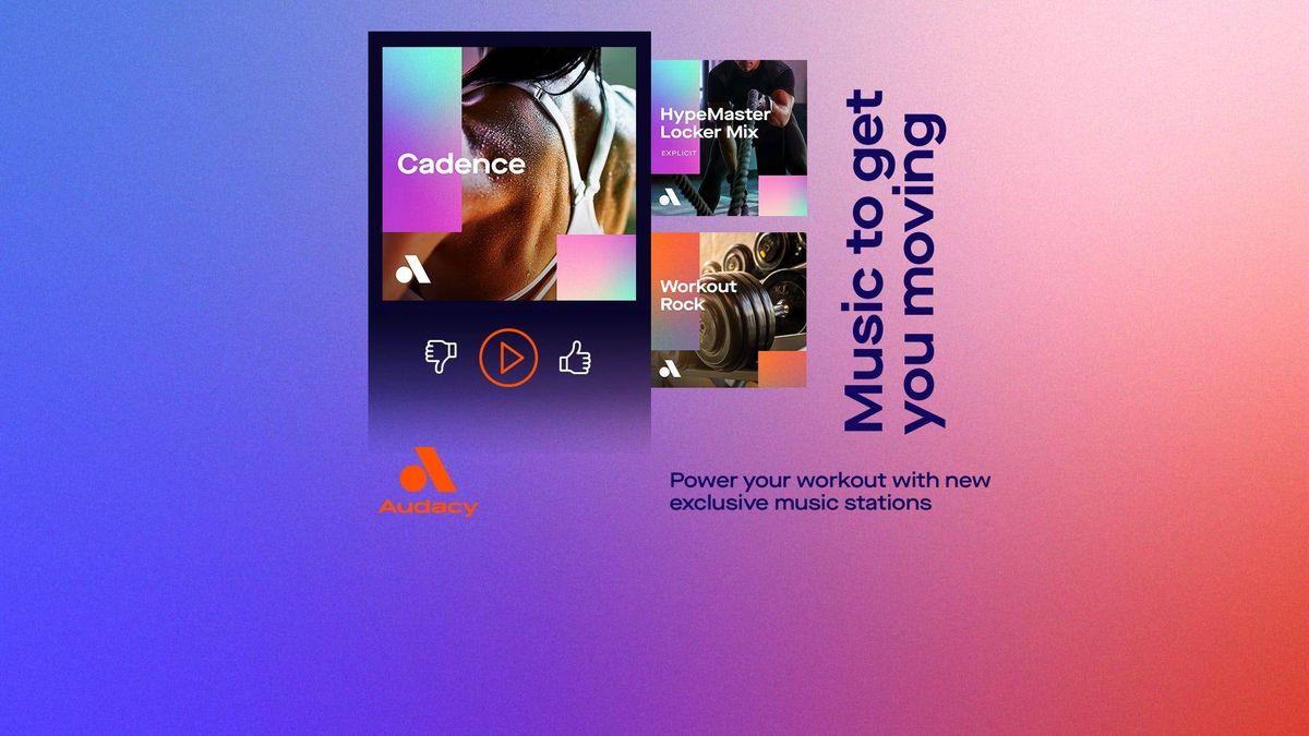 Audacy Work Out Exclusive Stations