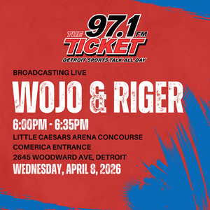 Wojo & Riger Broadcasting Live at Little Caesars Arena