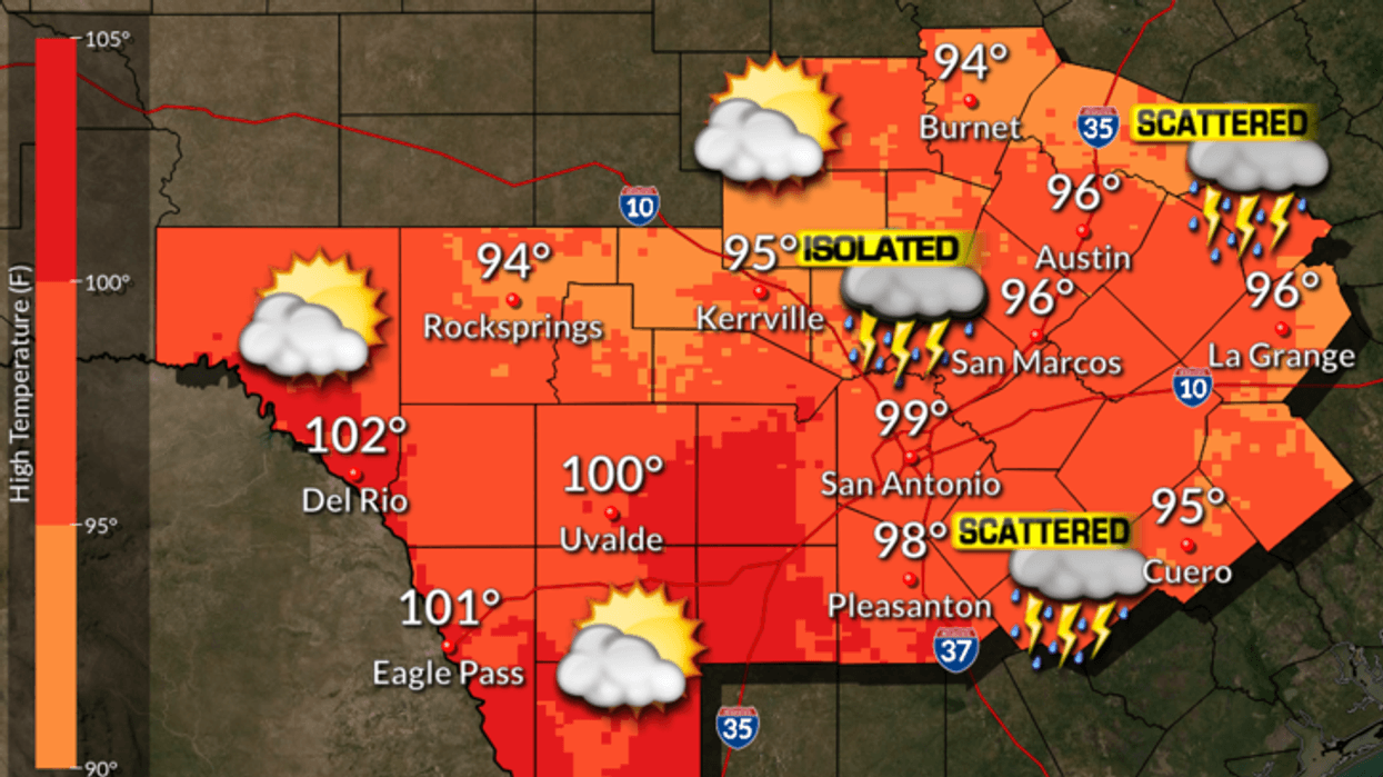 August 26 weather forecast