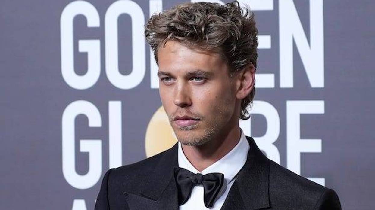 Austin Butler arrives at the 80th Annual Golden Globe Awards held at The Beverly Hilton on January 10, 2023 in Los Angeles, CA