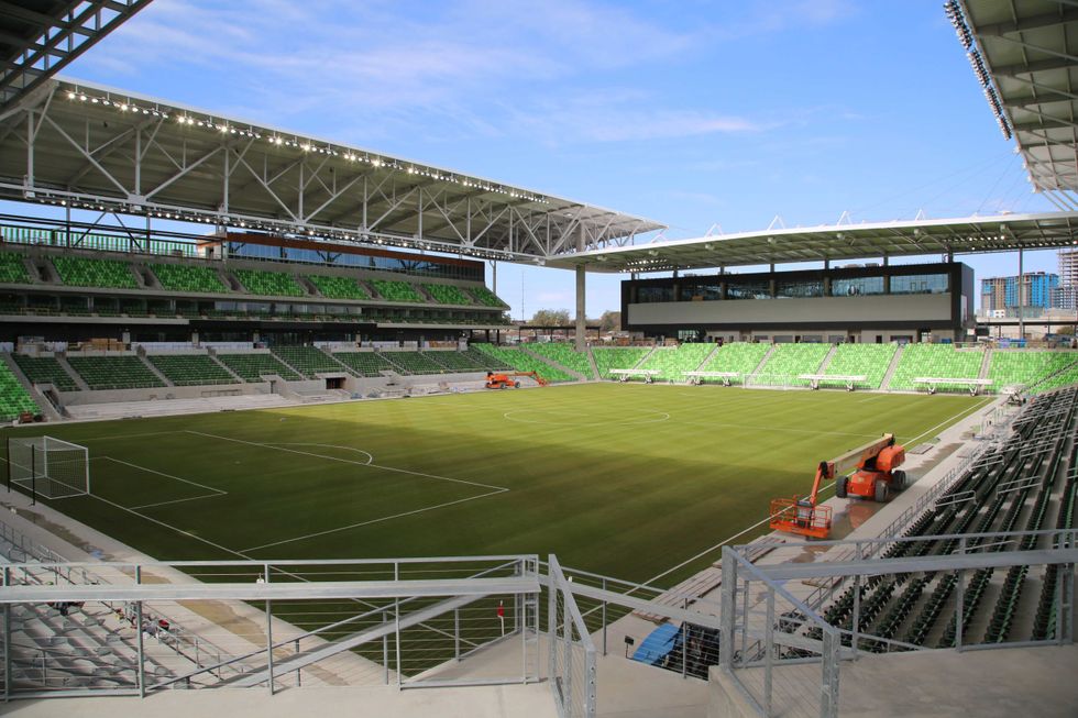 Austin FC pitch
