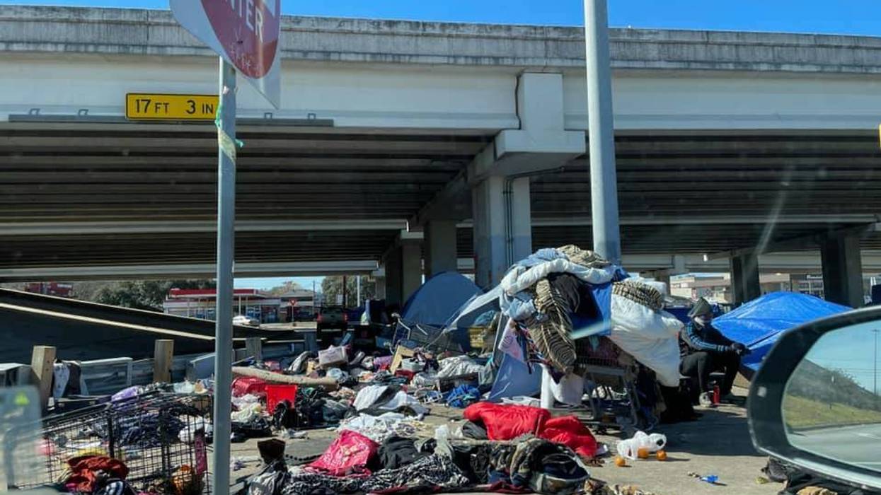 Austin homeless camp