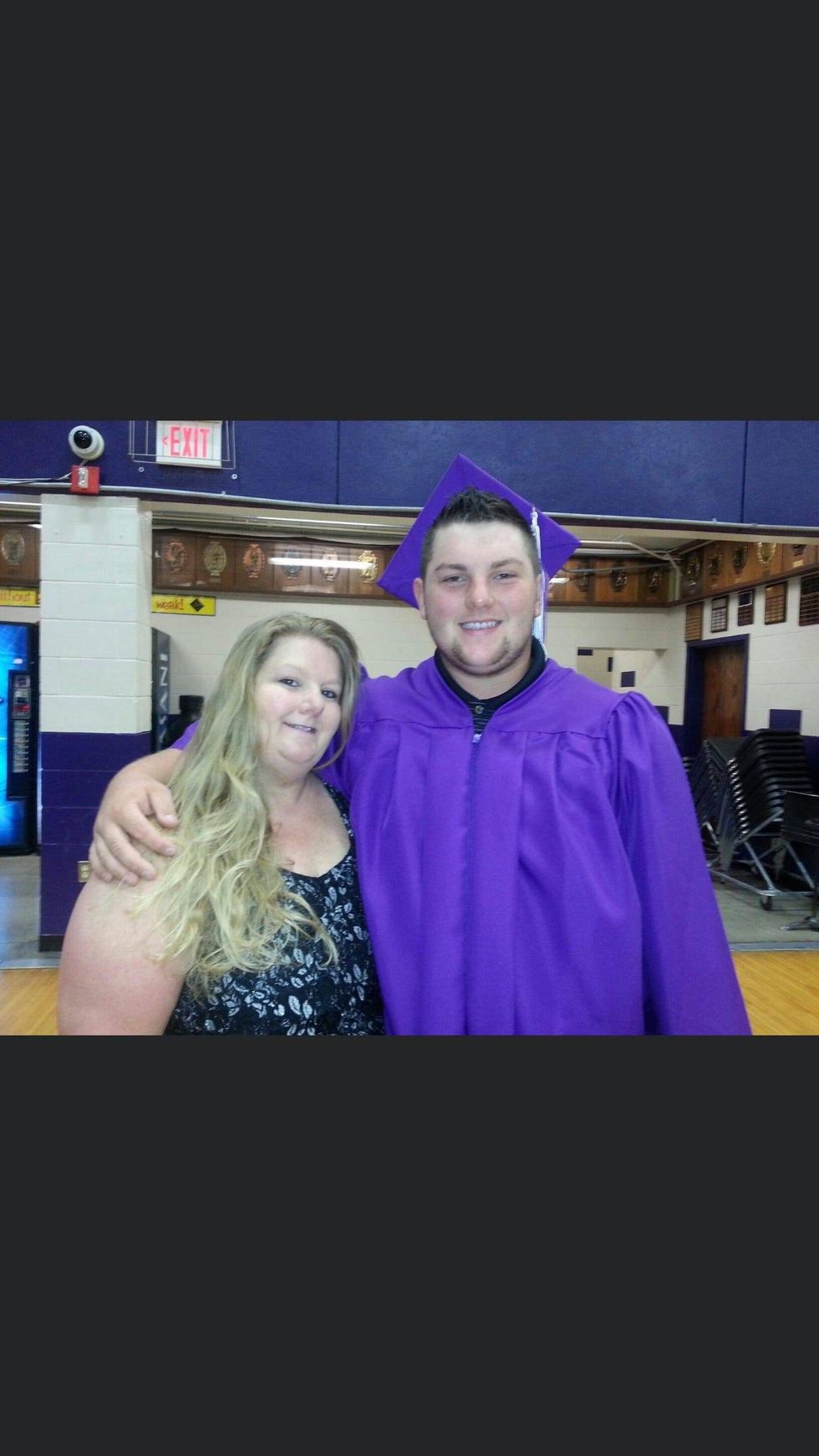 Austin McEwen and his mother, Alice