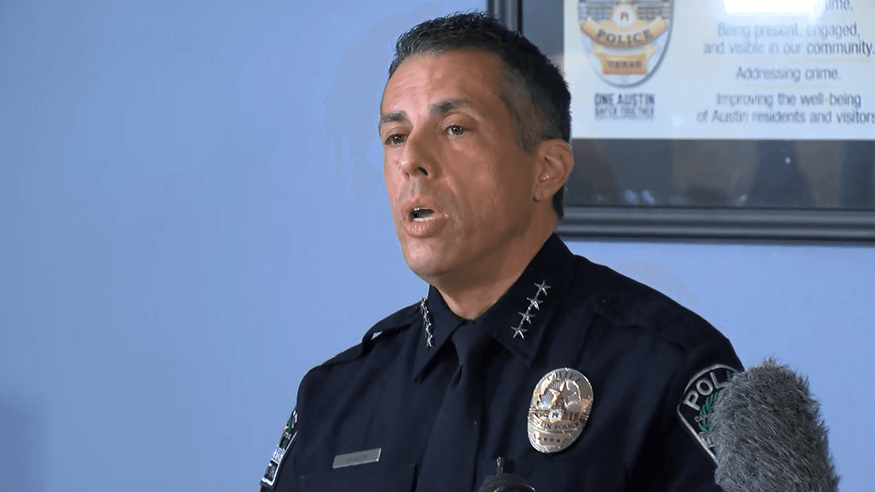 Austin Police interim chief Joseph Chacon