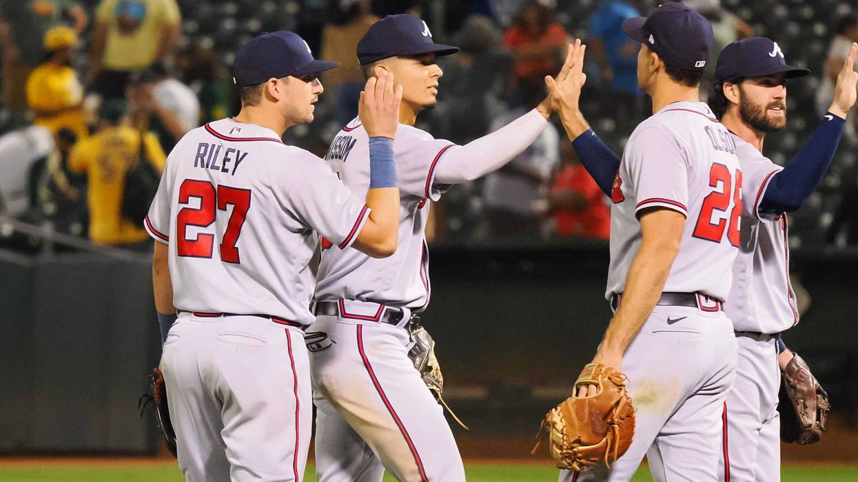 Austin Riley, Vaughn Grissom, Matt Olson, Dansby Swanson