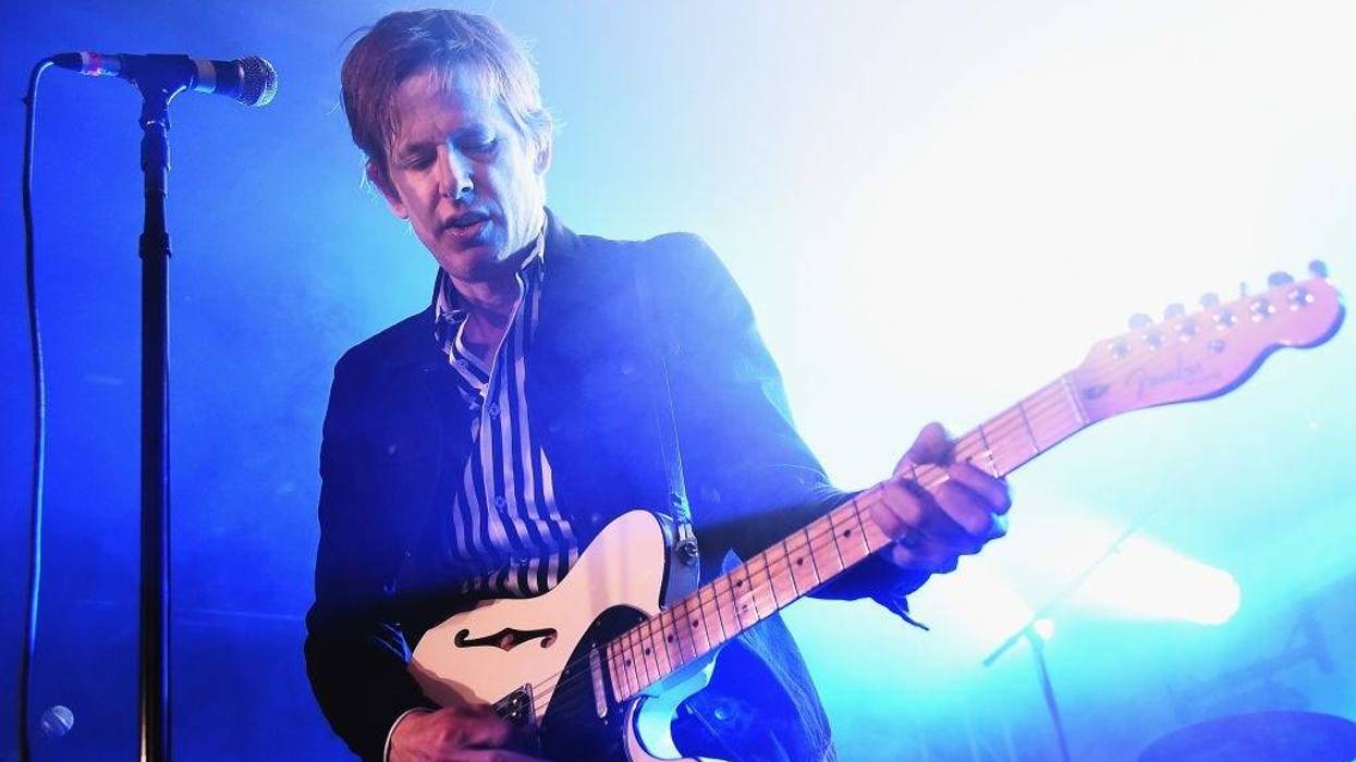 AUSTIN, TX - MARCH 14: Musician Britt Daniel of Spoon performs for their SXSW Residency during 2017 SXSW Conference and Festivals at The Main on March 14, 2017 in Austin, Texas. (Photo by Michael Loccisano/Getty Images for SXSW)