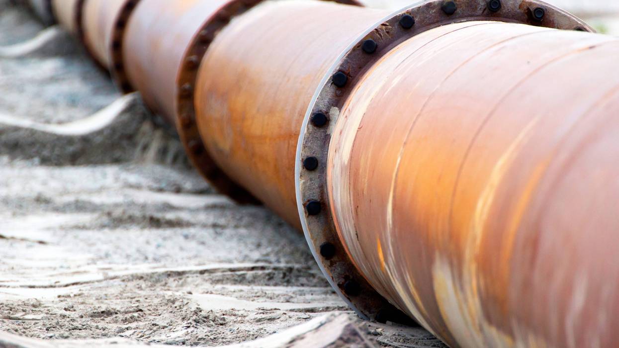 Authorities in south-central Michigan are dealing with a 'major break' in a gasoline pipeline that prompted the evacuation of some residents north of Coldwater on Tuesday evening.
