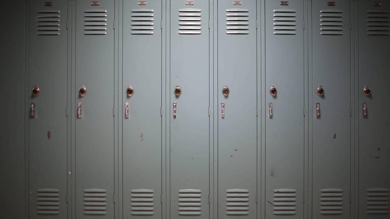 Authorities said no weapon was found as their search concluded at a high school in South Lyon after a threatening message was found in a bathroom Tuesday morning.