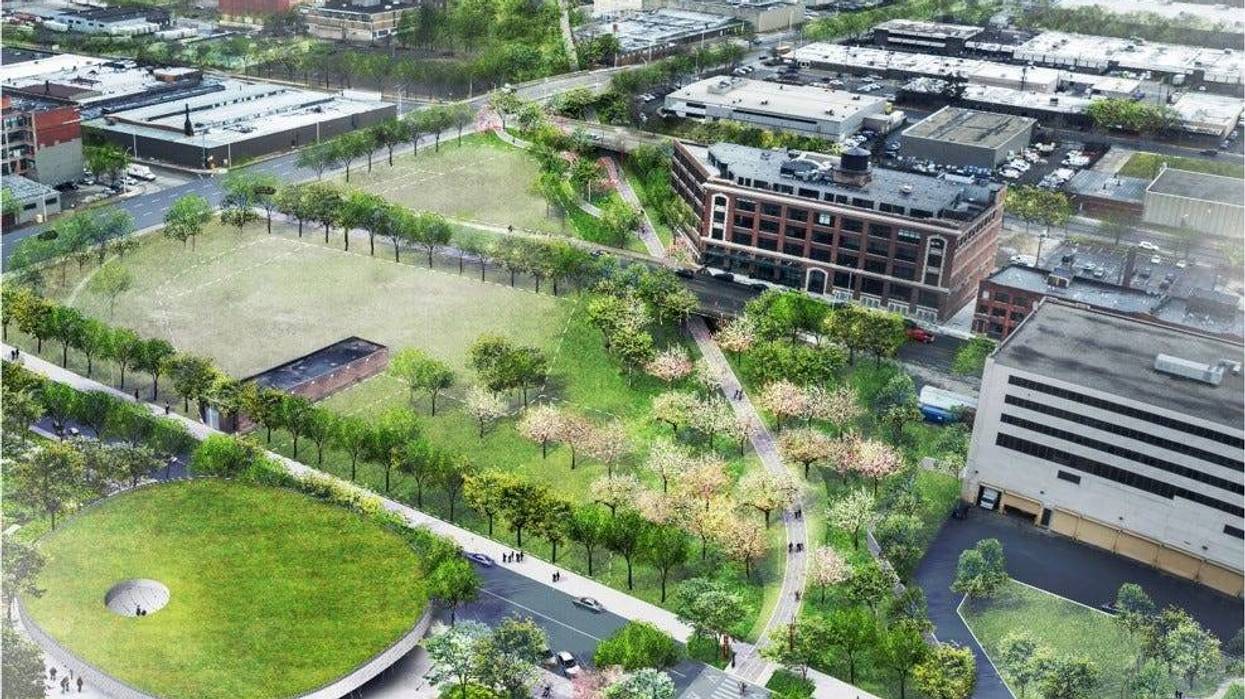 Authorities with the Detroit Riverfront Conservancy and community partners celebrated the first steps in a $8 million investment to transform the West Riverfront Wednesday afternoon.
