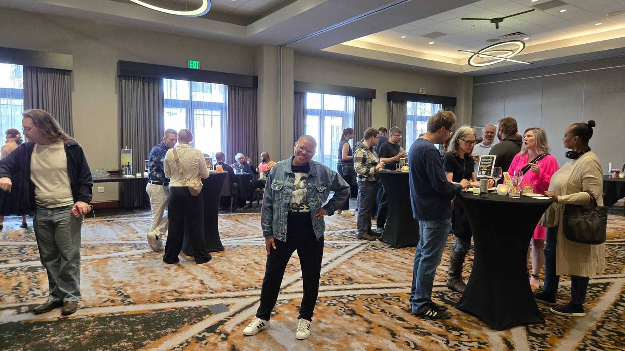 Autistic business owner's happy hour for hard-working adults on the spectrum aimed to stop the spread of lies.