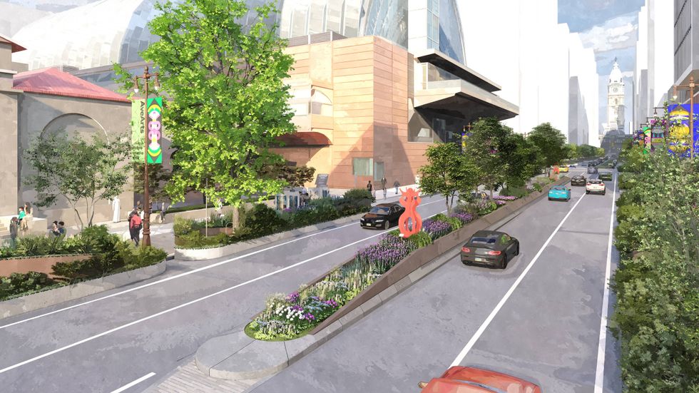 Avenue of the Arts 2.0 rendering