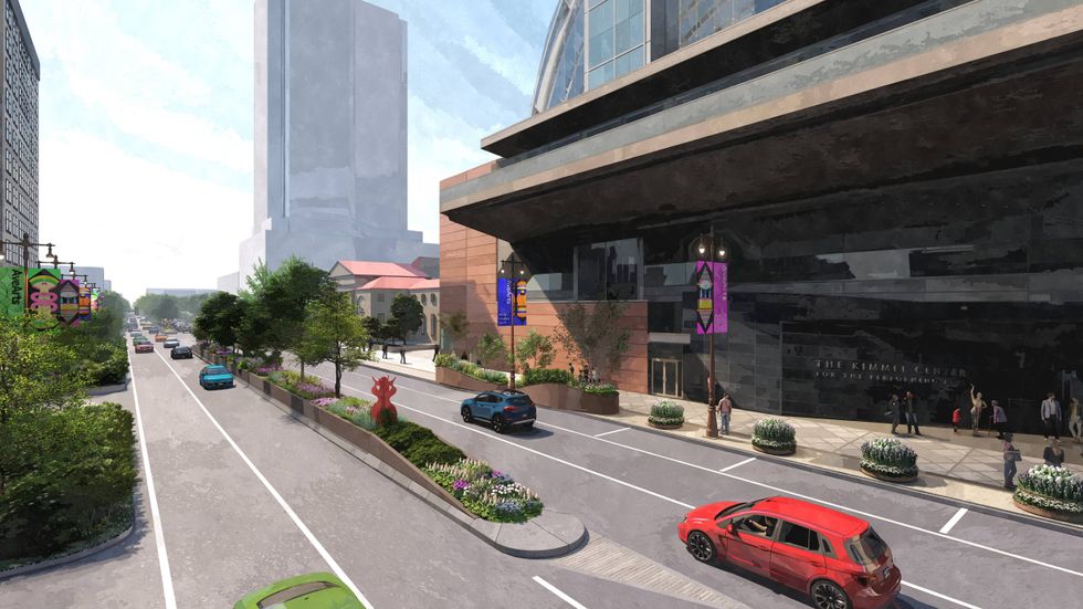 Avenue of the Arts 2.0 rendering