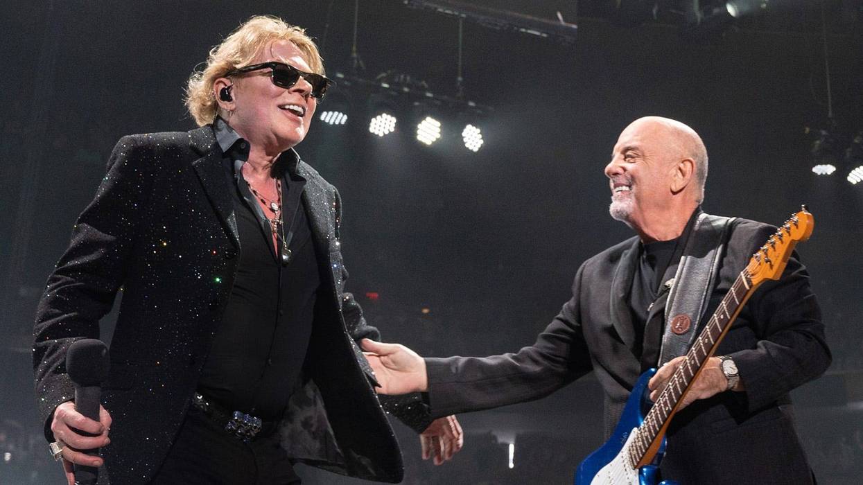 Axl Rose and Billy Joel