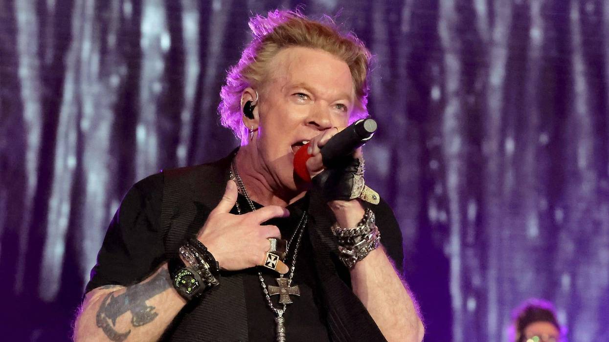 Axl Rose of Guns N' Roses