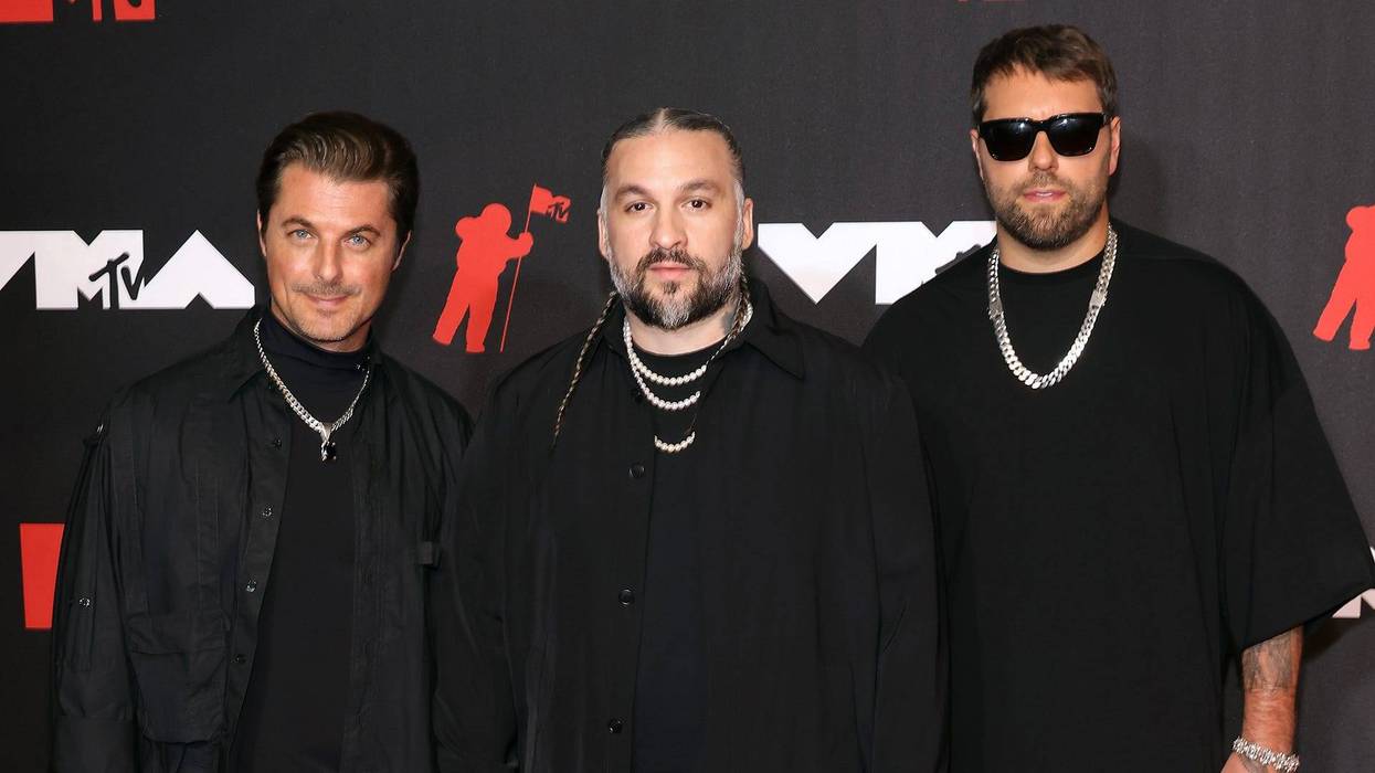 Axwell, Steve Angello, and Sebastian Ingrosso of Swedish House Mafia