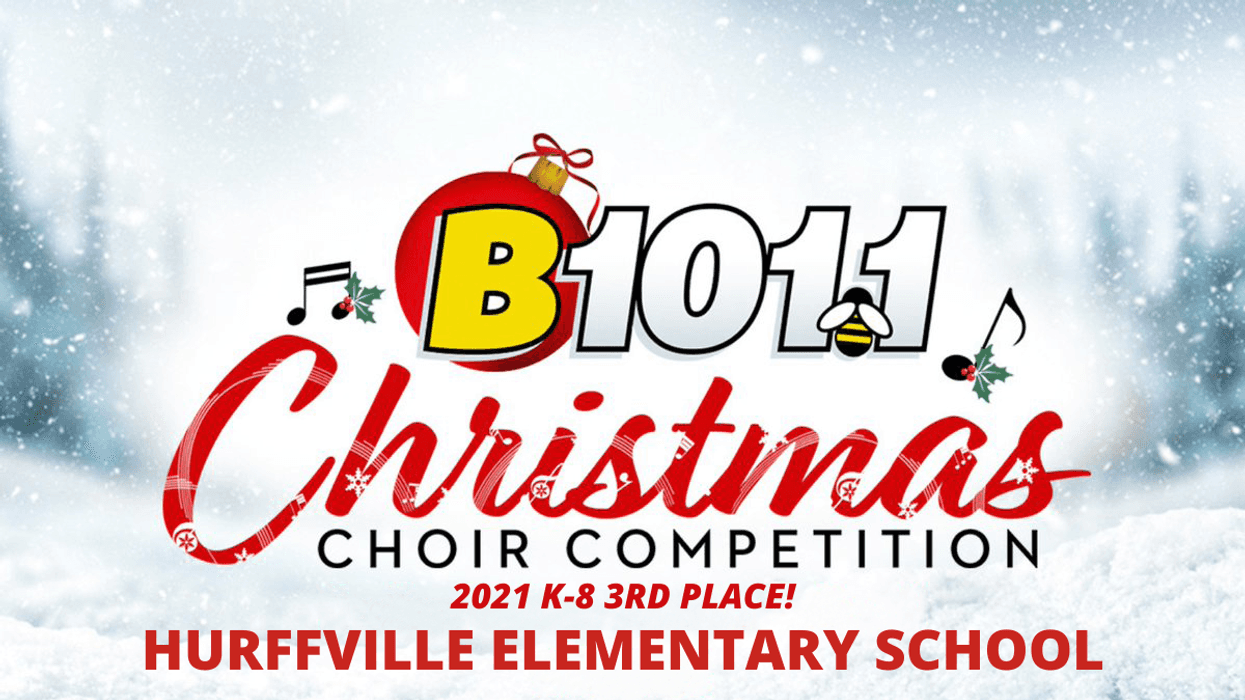 B101.1 Christmas Choir Competition - 2021 K-8 3rd Place Hurffville Elmentary School