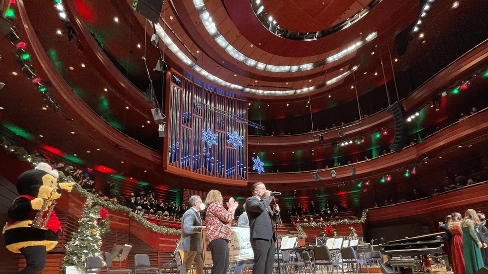 B101.1 presenting Neshaminy High School's Select Choir the $5,000 Grand Prize