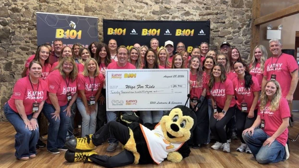 B101 and The Kathy Romano Show Raise Over $20,000 for Kathy's Clips benefiting Wigs For Kids