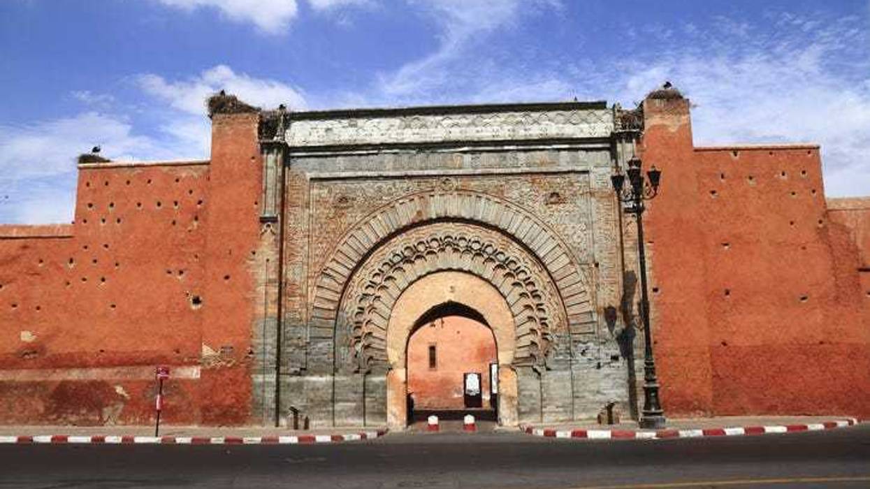 Bab Agnaou in Marrakech, Morocco