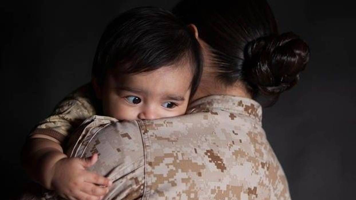 Baby and Marine