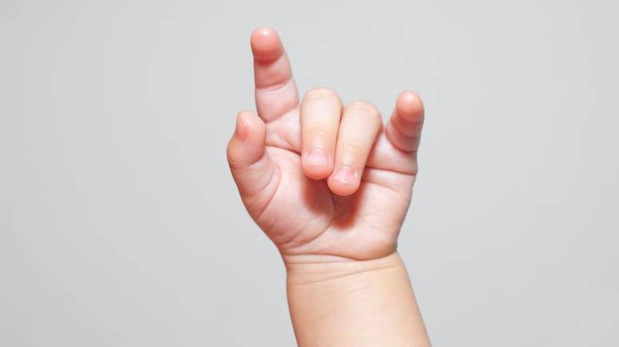 Baby, Arm, Rock and Roll, Metal Sign, Devil Horns, Hand